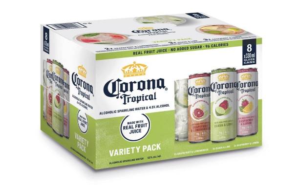 百威英博推出蒸餾酒果汁飲料Corona Tropical-酒展網